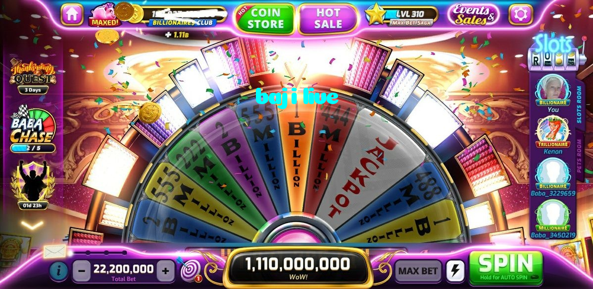 baji live casino presented on mobile device in Pakistan with slots and live games